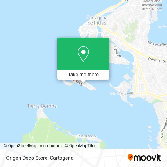 Origen Deco Store map