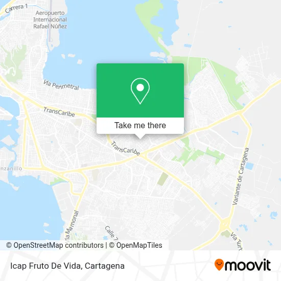 Icap Fruto De Vida map