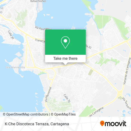 K-Che Discoteca Terraza map
