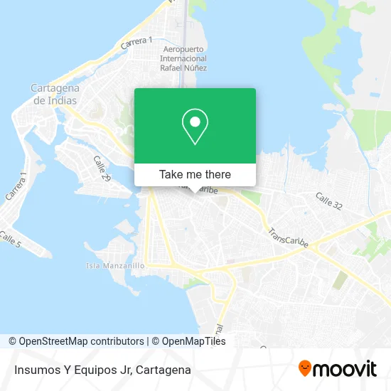 Insumos Y Equipos Jr map