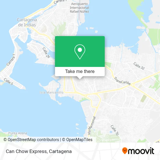 Can Chow Express map