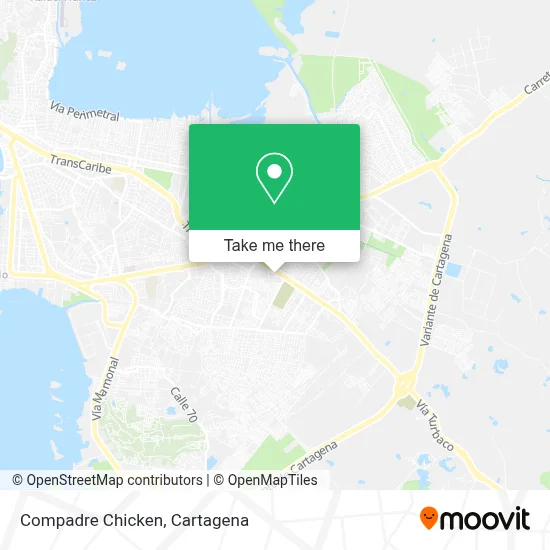 Compadre Chicken map