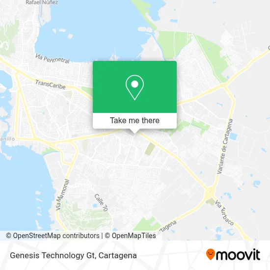 Genesis Technology Gt map
