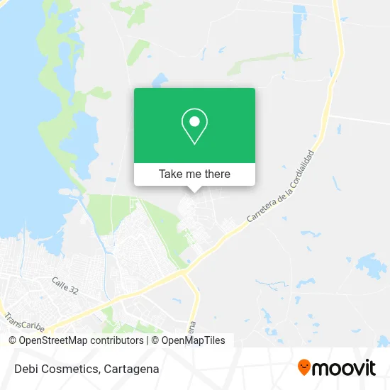 Debi Cosmetics map
