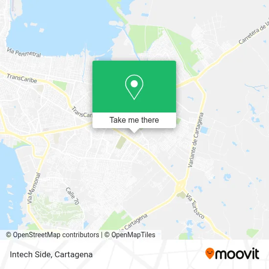 Intech Side map