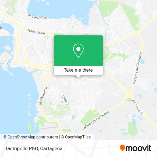 Distripollo P&O map