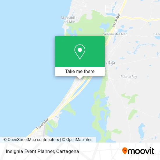 Insignia Event Planner map
