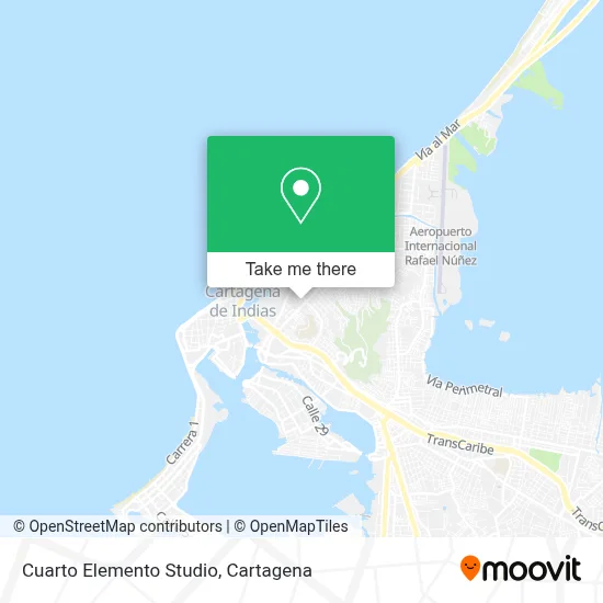 Cuarto Elemento Studio map