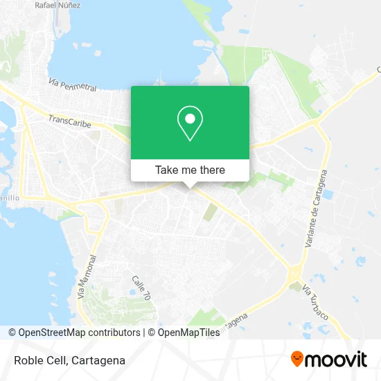 Roble Cell map