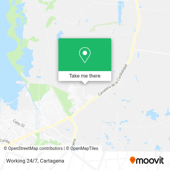 Working 24/7 map