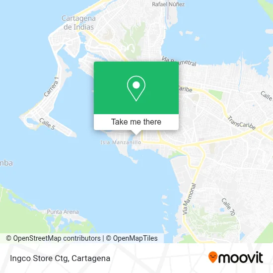 Ingco Store Ctg map