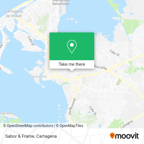Sabor & Frame map