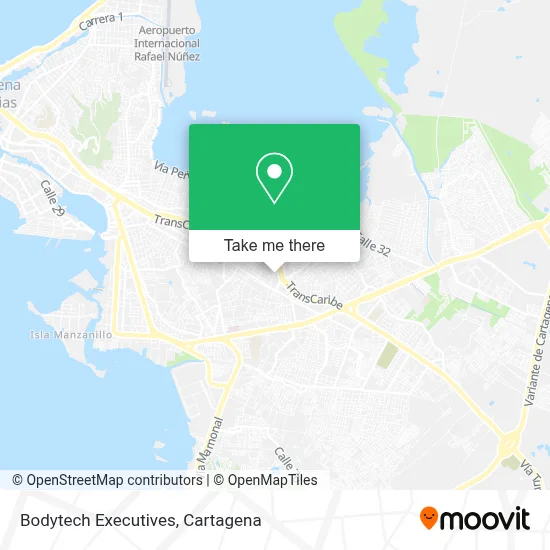 Bodytech Executives map