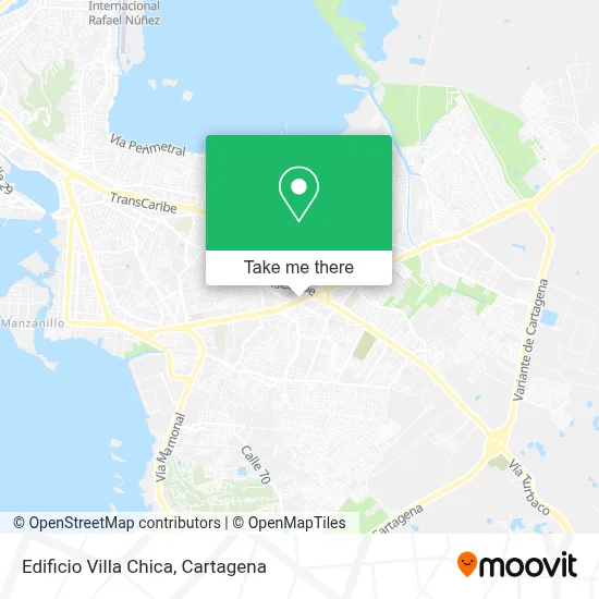 Edificio Villa Chica map