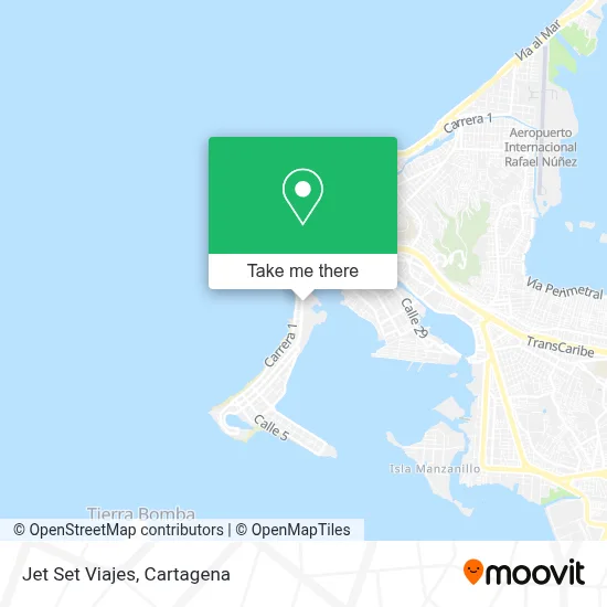 Jet Set Viajes map