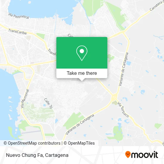 Nuevo Chung Fa map
