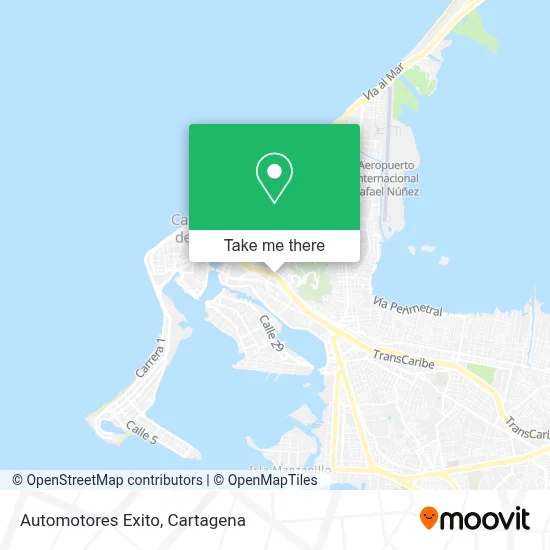 Automotores Exito map