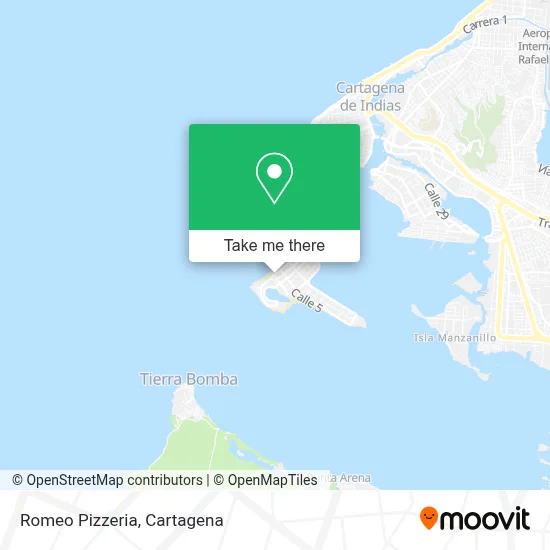 Romeo Pizzeria map