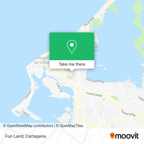 Fun Land map