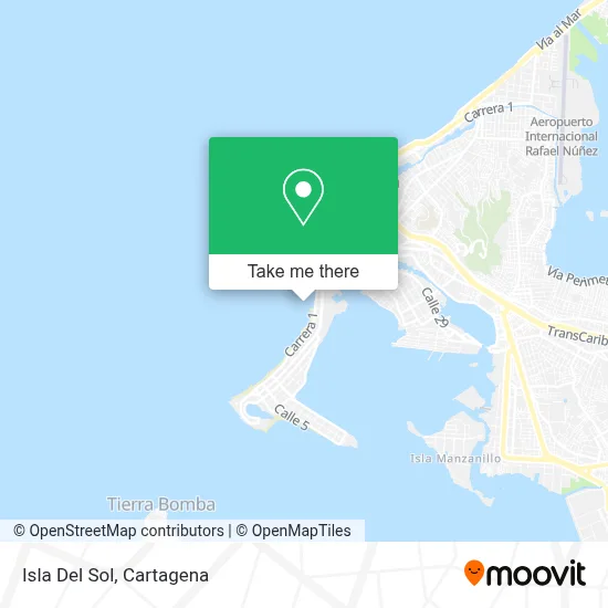 Isla Del Sol map