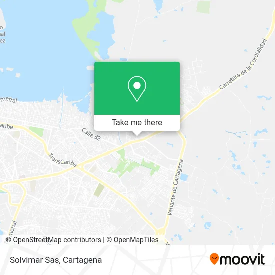 Solvimar Sas map