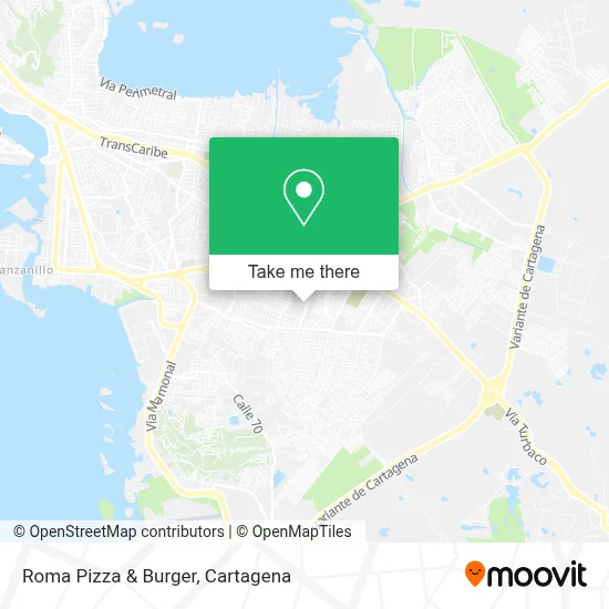 Roma Pizza & Burger map