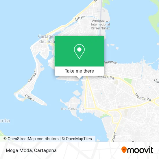 Mega Moda map