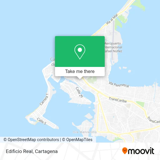 Edificio Real map