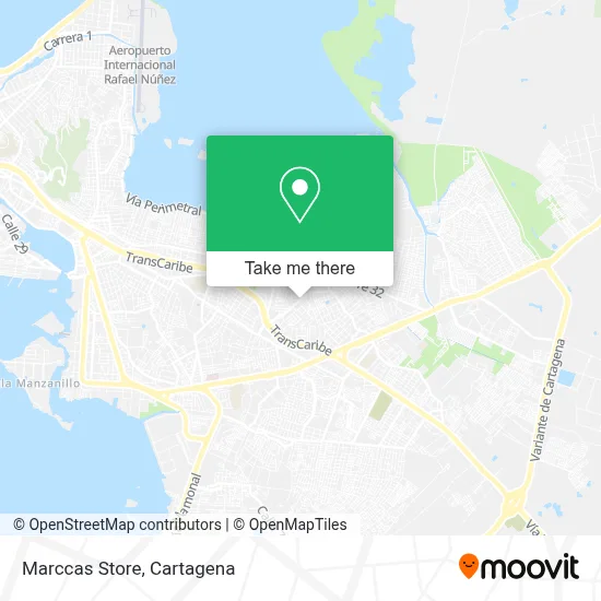Marccas Store map