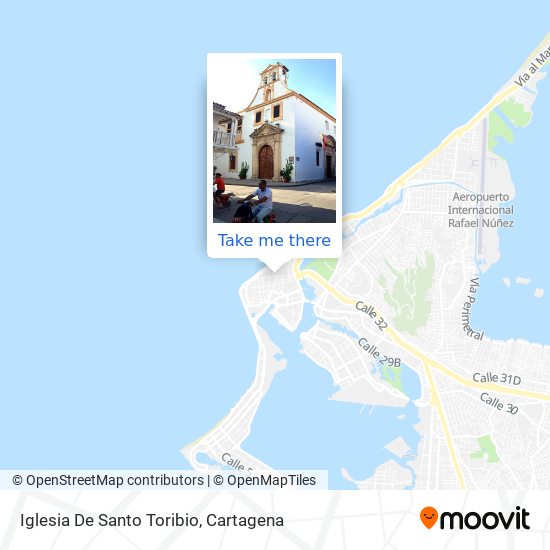 Iglesia De Santo Toribio map