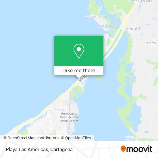 Mapa de Playa Las Américas