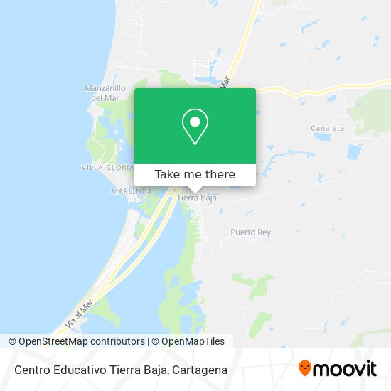 Centro Educativo Tierra Baja map