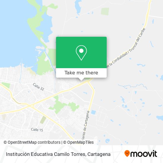 Institución Educativa Camilo Torres map