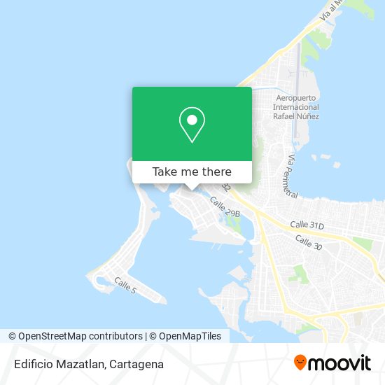 Mapa de Edificio Mazatlan