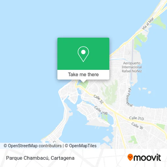 Parque Chambacú map