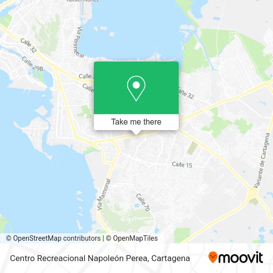 Centro Recreacional Napoleón Perea map