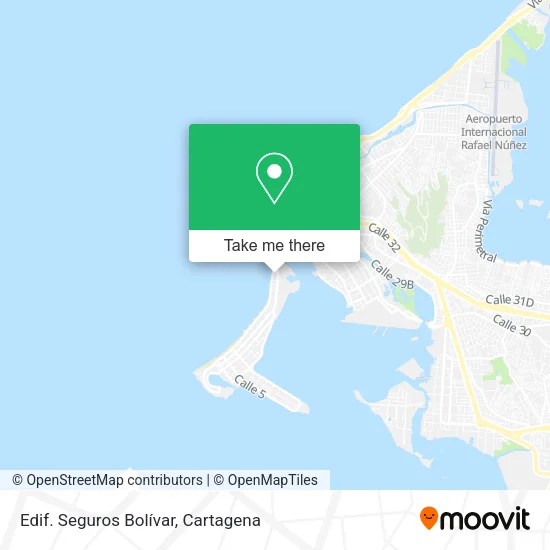 Mapa de Edif. Seguros Bolívar