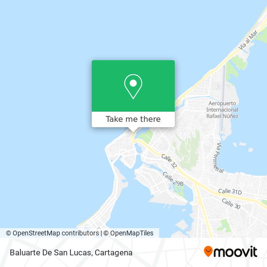 Baluarte De San Lucas map