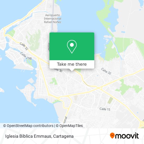 Iglesia Biblica Emmaus map