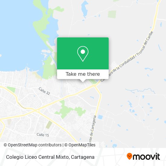 Colegio Liceo Central Mixto map
