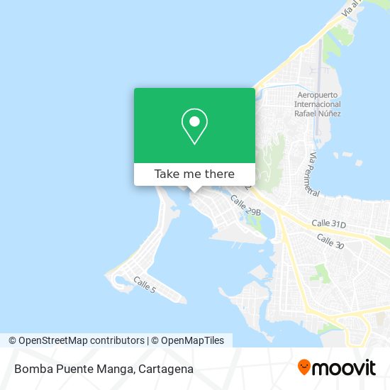 Bomba Puente Manga map