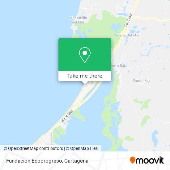 Mapa de Fundación Ecoprogreso