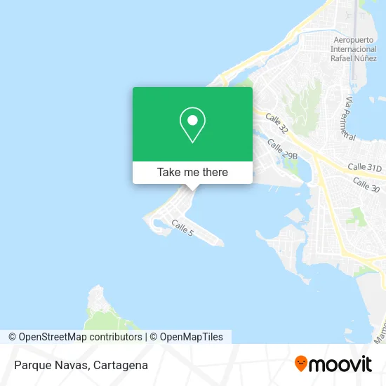 Parque Navas map