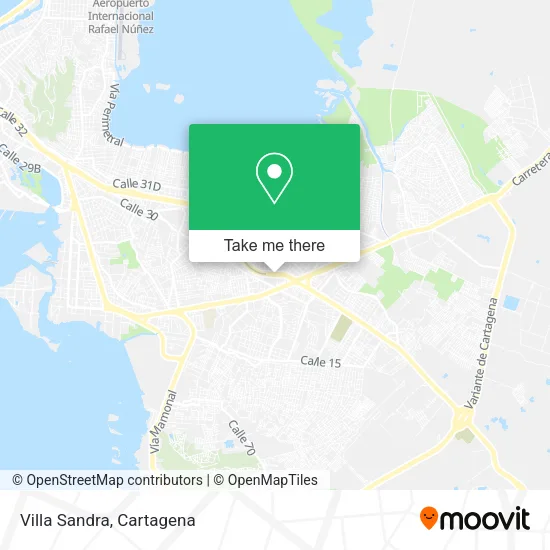 Mapa de Villa Sandra