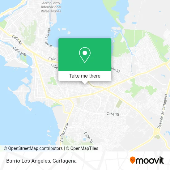 Barrio Los Angeles map