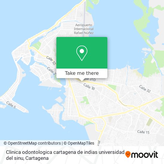 Clinica odontologica cartagena de indias universidad del sinu map