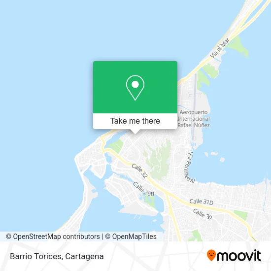 Barrio Torices map