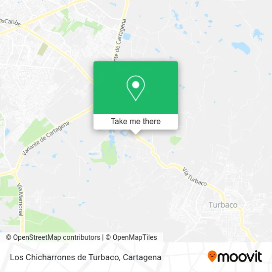 Los Chicharrones de Turbaco map