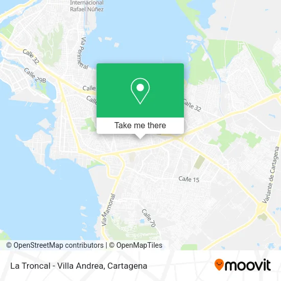 La Troncal - Villa Andrea map