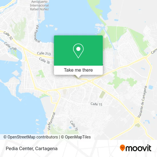 Pedia Center map